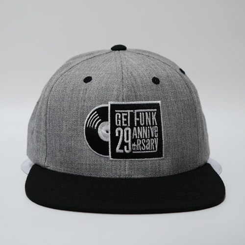 制作例「GET FUNK武雄 29周年」キャップ