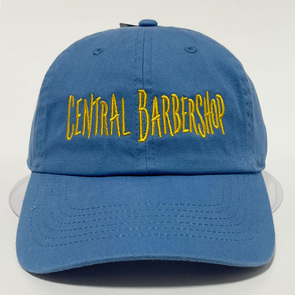 制作例「CENTRAL BARBERSHOP」キャップ