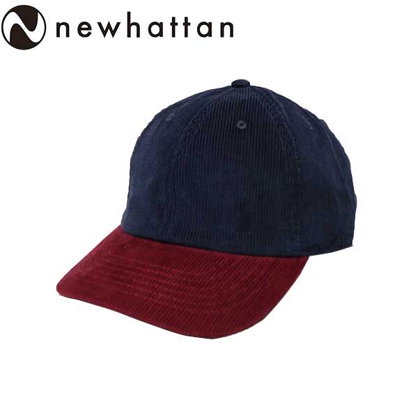NEWHATTAN ニューハッタン Baseball Low Cap -corduroy two tone- コーデュロイ2色 サムネイル