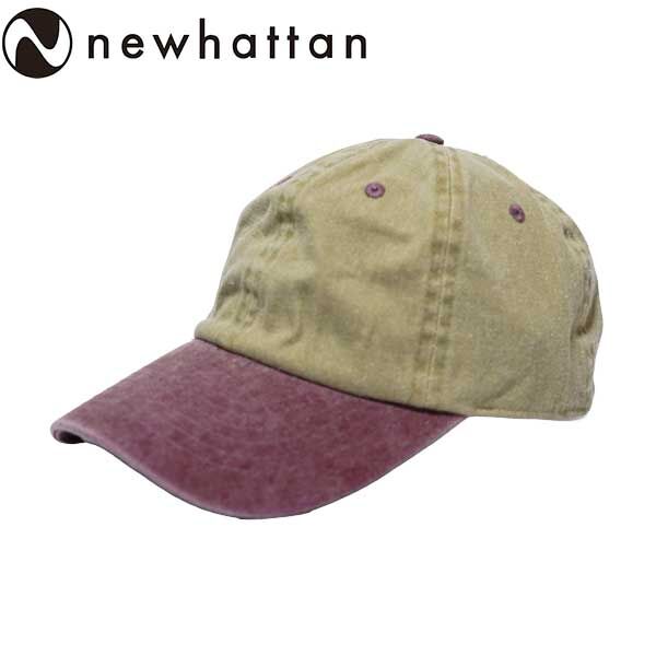 NEWHATTAN ニューハッタン Baseball Low Cap -pigment dyed two tone（Khaki） サムネイル