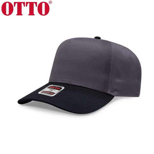 OTTO CAP オットー キャップ 5 Panel Mid Profile Baseball Cap 2-Tone（Charcoal Grey） サムネイル