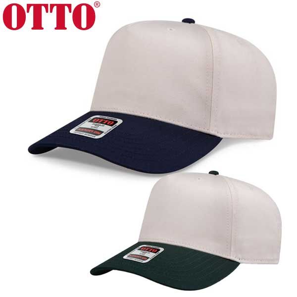 OTTO CAP オットー キャップ 5 Panel Mid Profile Baseball Cap 2-Tone（Natural） サムネイル