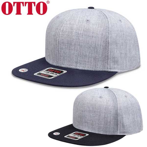OTTO CAP オットーキャップ "OTTO SNAP" 6 Panel Pro Style Snapback Hat 2-Tone （Heather） サムネイル