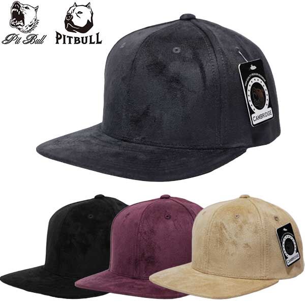 Pit Bull ピットブル Suede Snapback Hats サムネイル