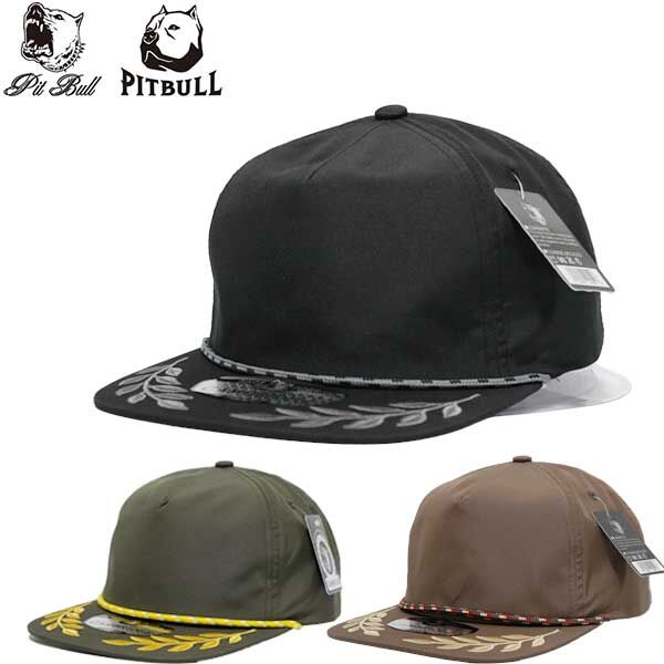 Pit Bull ピットブル Cambridge 5 Panel Unstructured Bay Leaf Snapback サムネイル